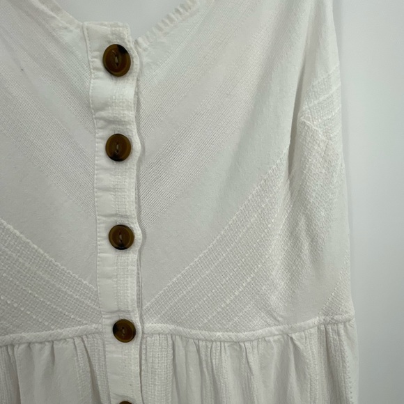 Universal Thread White Button-Front Sundress - Picture 7 of 12